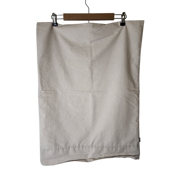TOMMY HILFIGER Tan Cotton Lightweight STANDARD Pillow Shams Set of 2 - Picture 1 of 9